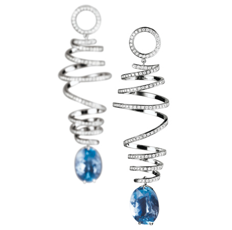 AQUAMARIN OHRSCHMUCK